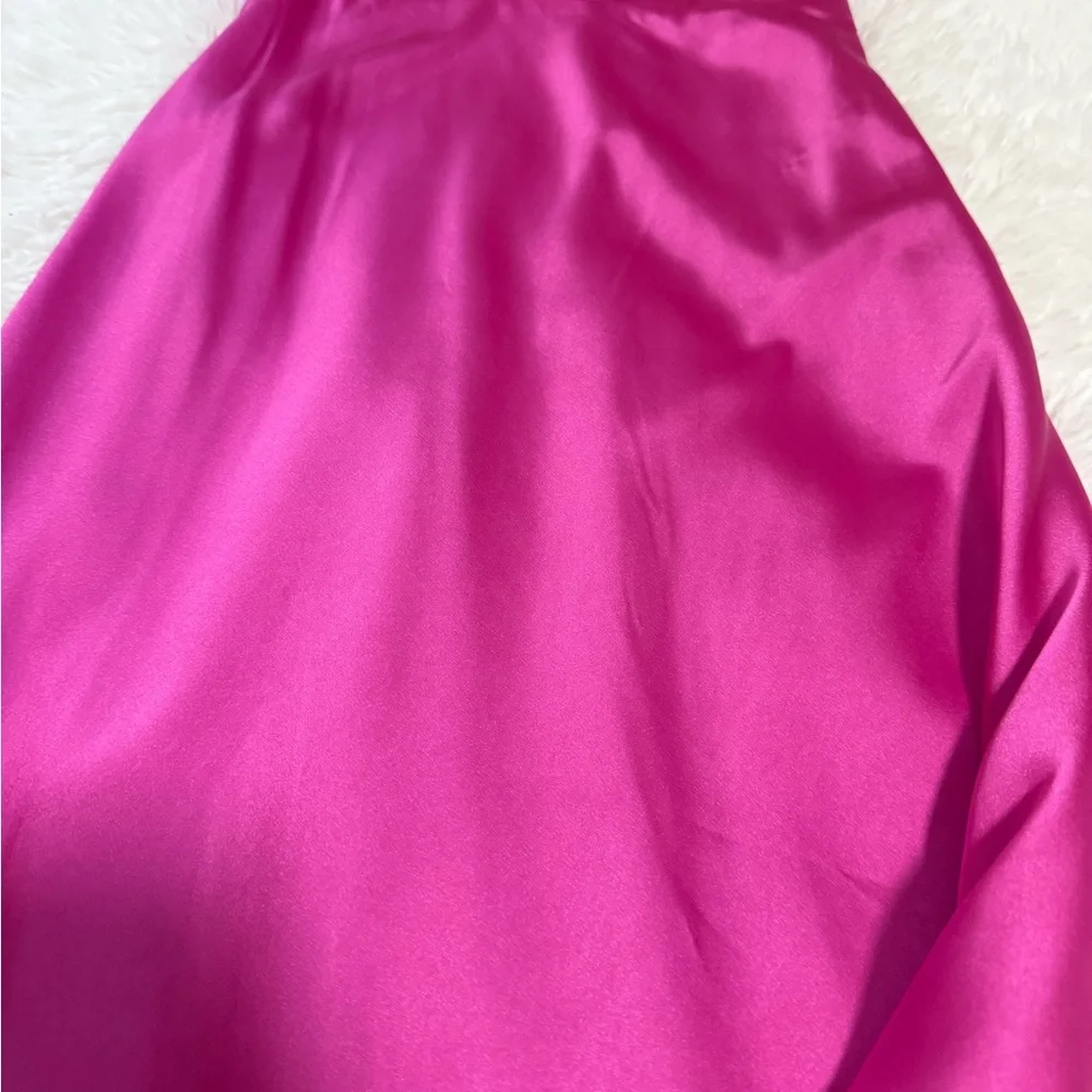 Adelyn Rae Pink Cowl Neck Slip Dress xs - Picture 6 of 10